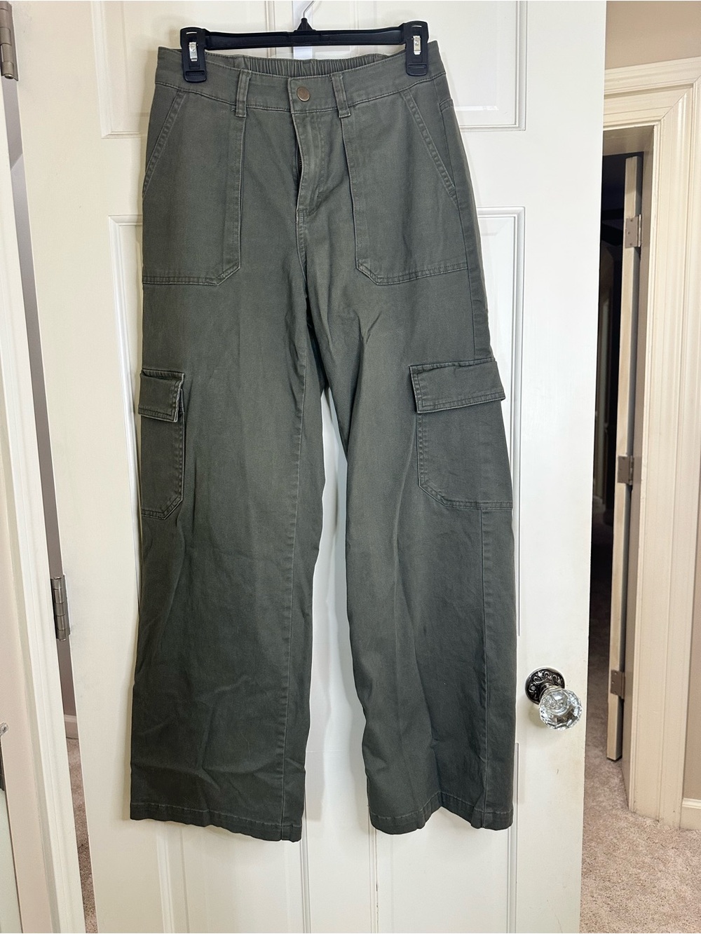 wild fable Olive Utility Wide-Leg Cargo Pants size small